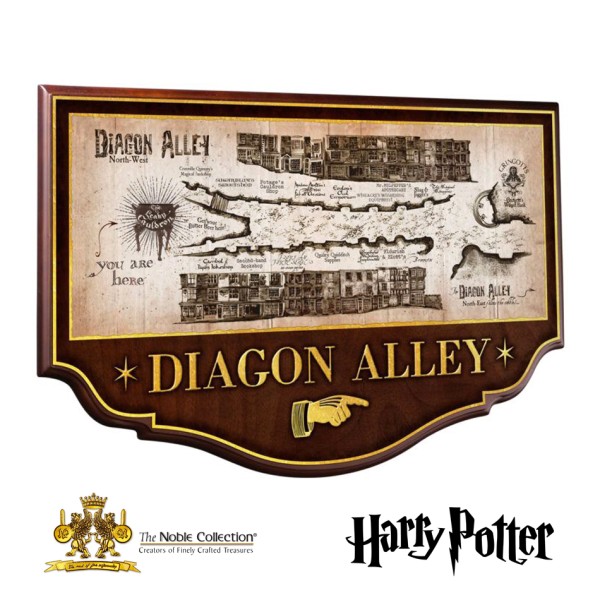 HARRY POTTER - NN7058 Harry Potter Diagon Alley - Wall Plaque табела 1